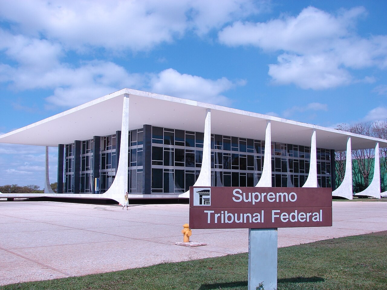 Fachada do Supremo Tribunal Federal, em Brasília