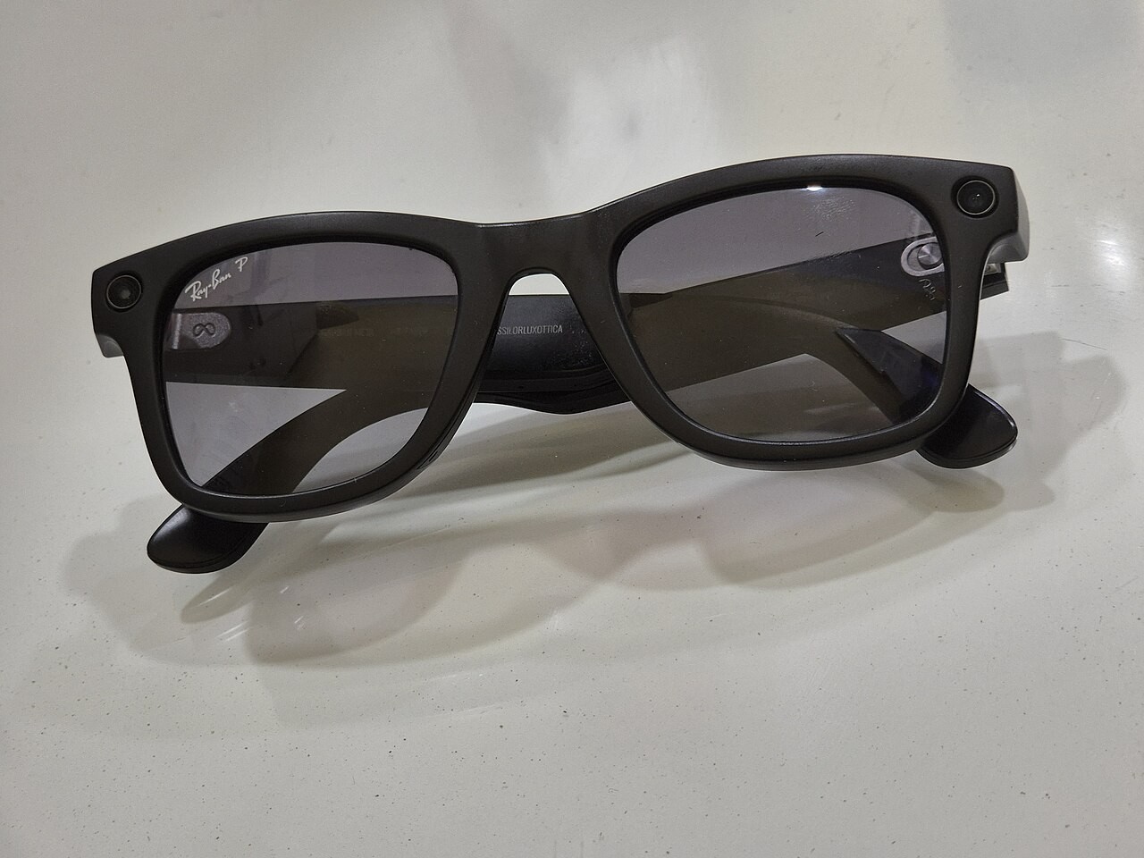 Óculos Ray-Ban Meta de segunda geração, modelo Wayfarer.
