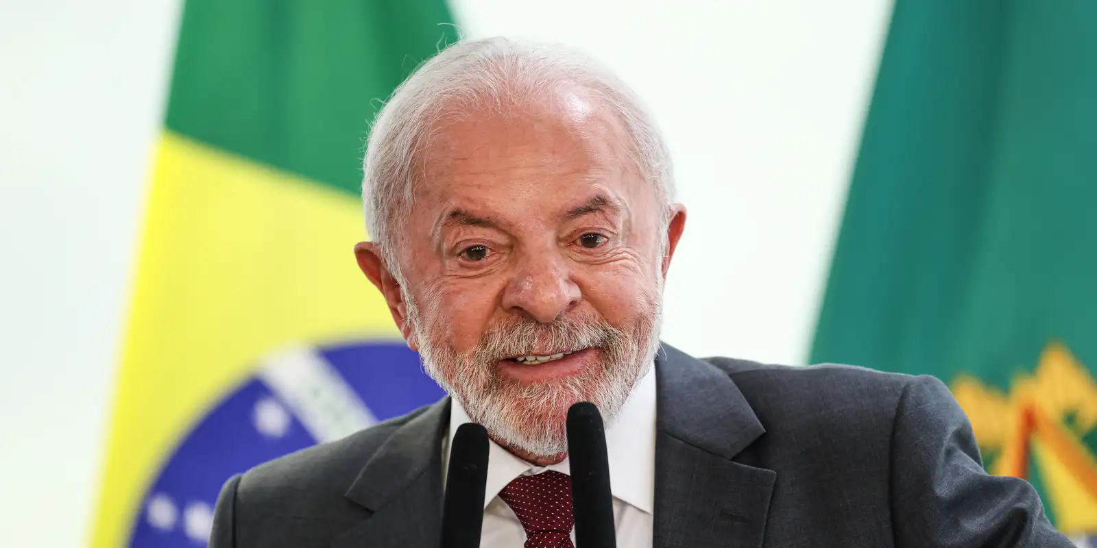 Presidente Luiz Inácio Lula da Silva em cerimônia no dia 23 de dezembro de 2025.