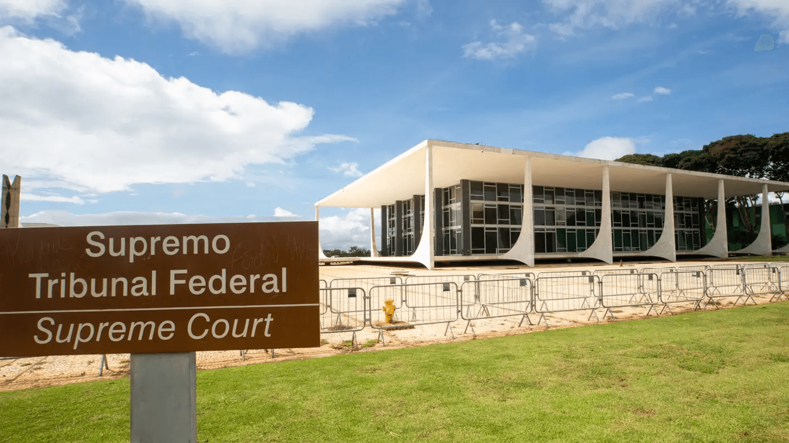 Fachada do Supremo Tribunal Federal, em Brasília