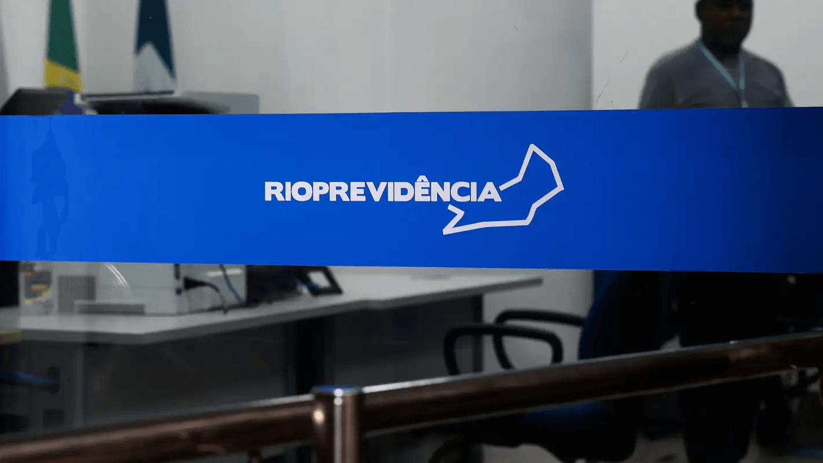 Fachada de agência do Rioprevidência, no Rio de Janeiro