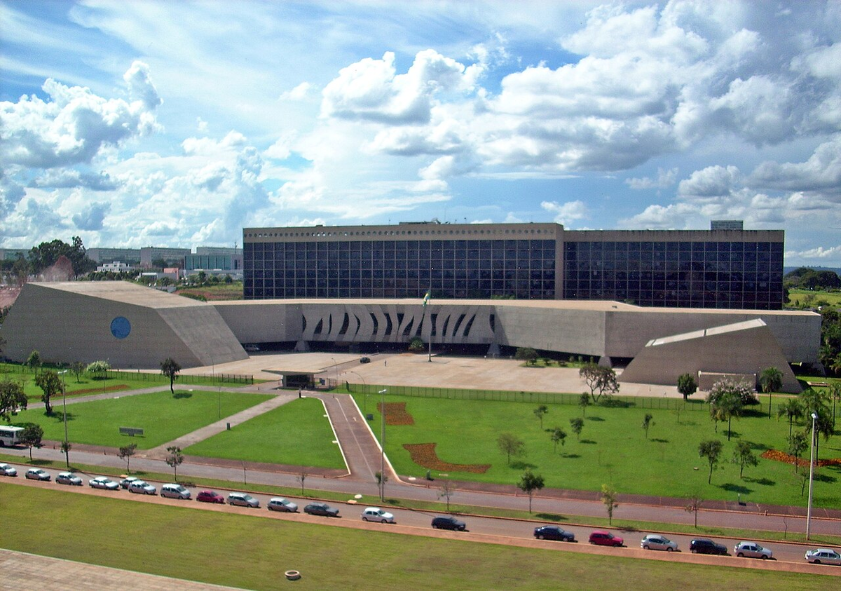 Edifício do Superior Tribunal de Justiça, em Brasília.